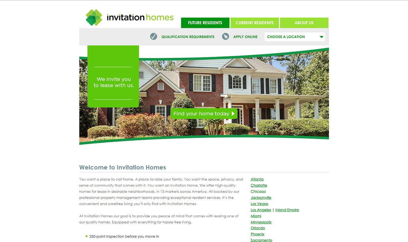 invitation homes company